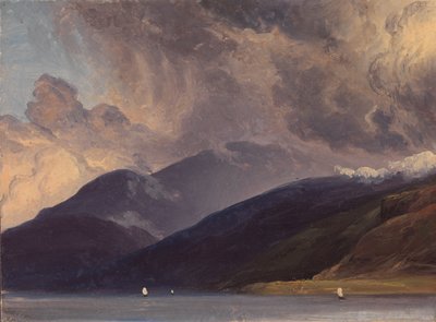 Desde Balestrand en el Sognefjord de Thomas Fearnley